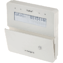 Manipulator LCD do centrali alarmowej SATEL INTEGRA z czytnikiem kart zbliżeniowych, biały INT-KLFR-W SATEL