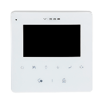 Monitor wideodomofonu, Ekran LCD TFT 4,3” Biały M1022W