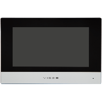 M2010 Monitor Wideodomofonu IP, Dotykowy ekran LCD TFT 7” Czarny