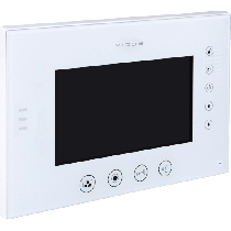 Monitor wideodomofonu, ekran LCD TFT 7” Biały M670W S2