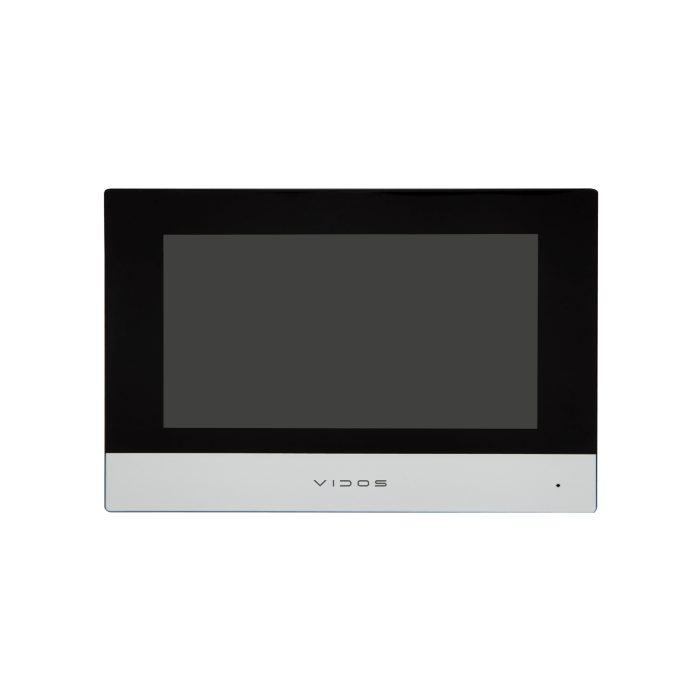 M2010 Monitor Wideodomofonu IP, Dotykowy ekran LCD TFT 7” Czarny