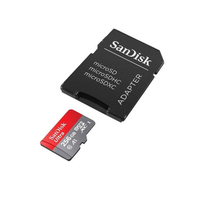 SanDisk 256GB MICRO SDXC ULTRA 100 MB/s Cl.10 UHSI