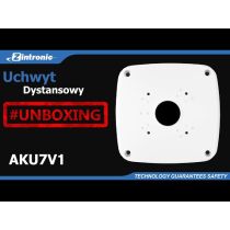 Uchwyt Dystansowy AKU7V1 IP66 do kamer ZINTRONIC serii A oraz P
