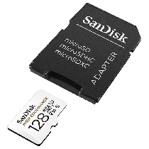 Karta SanDisk 128GB micro SDXC High Endurance 100 MB/S Cl.10 UHS-1 4K