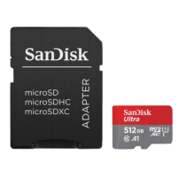 SanDisk 512GB microSDXC Ultra 120MB/s A1 C10 UHS-I U1