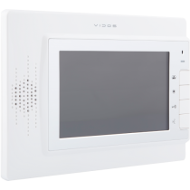 Monitor wideodomofonu, ekran LCD TFT 7” Biały M320W
