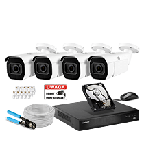 Zestaw Monitoringu IP POE 8MP B8 Ultimate 4 Kamery