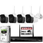zestaw monitoringu WIFI z kamerami 4mpx