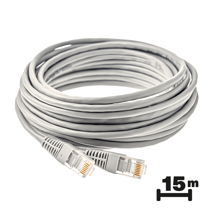 Kabel Ethernet LAN sieciowy 15M CAT5 RJ45