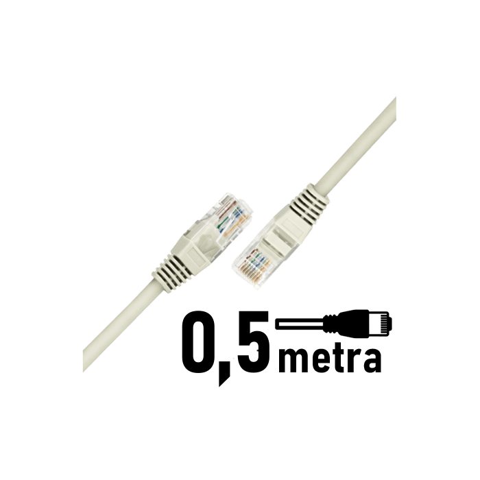 Kabel Ethernet LAN sieciowy 0.5M CAT5 RJ45